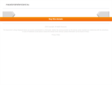 Tablet Screenshot of macedoniahellenicland.eu